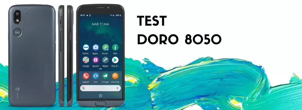 Test du smartphone Doro 8050