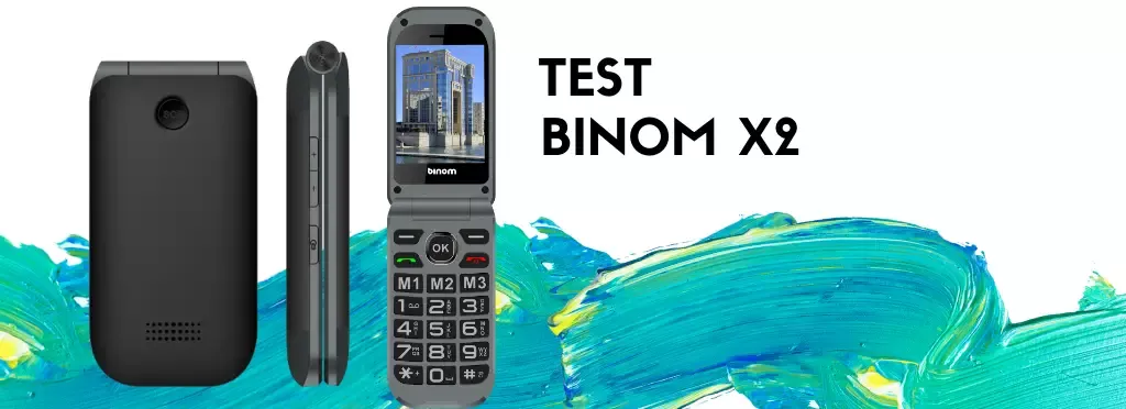 Test du téléphone français binom x2 !