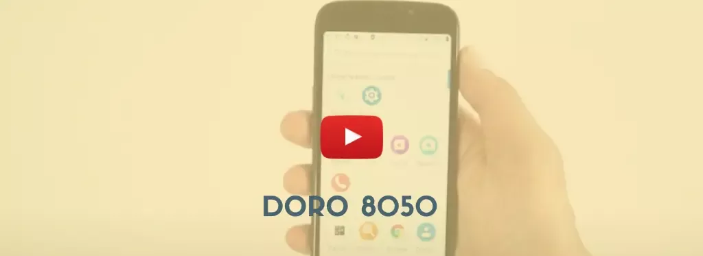 Le smartphone Doro 8050 en vidéo !